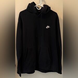 Men’s Nike Hooded Sweatshirt, Black, Size XL, Pre-Owned Excellent Used Condition
